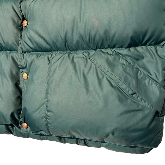 L.L. BEAN | Vintage Men’s Green Goose Down Packable Puffer - Sz Large Regular - Picture 3 of 12